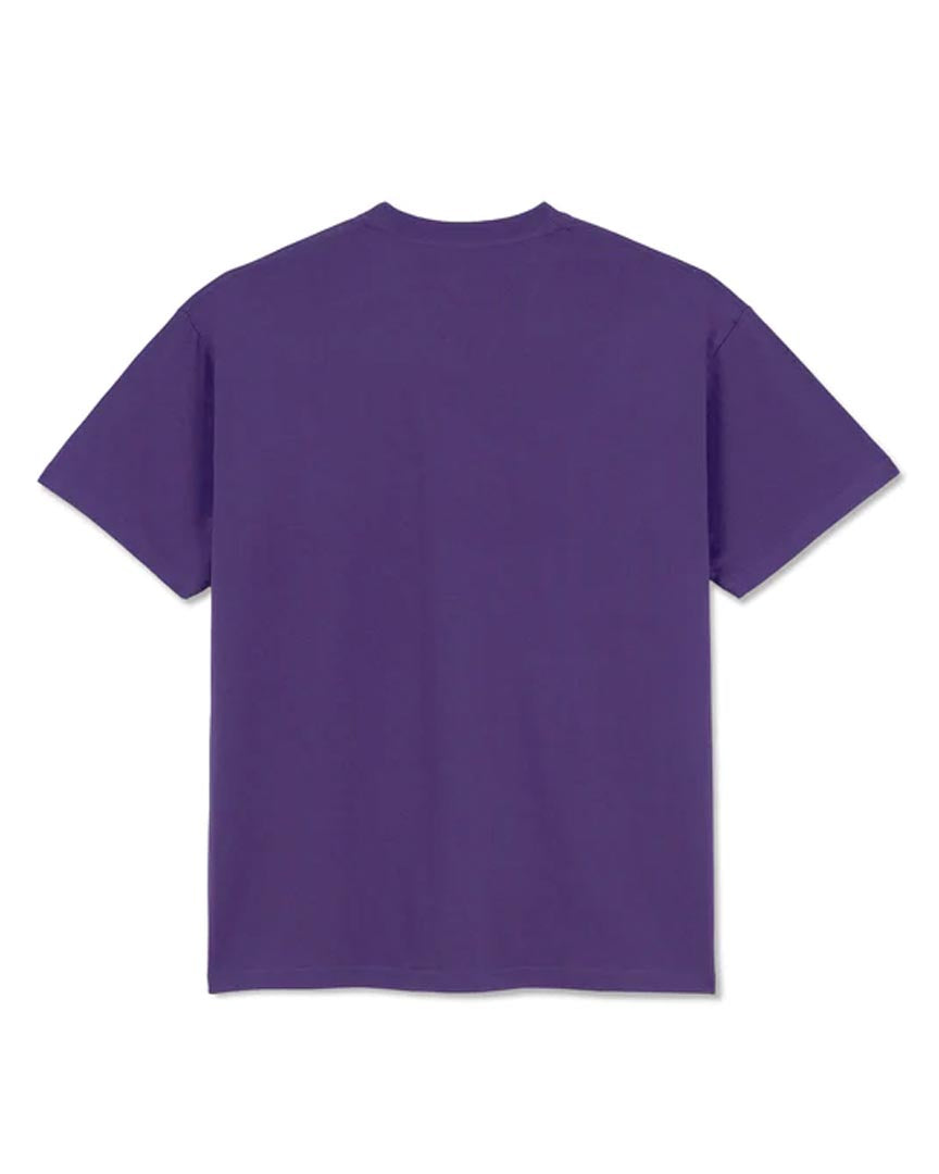 T-shirt Burning World - Purple