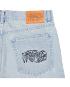 Short Wavy Baggy - Sunfaded Blue par FROSTED – vue 3