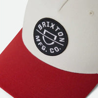Crest C Mp Snapback Hat - Off White