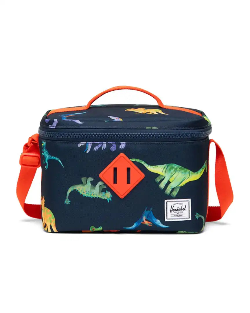 Heritage Crossbody Lunch Box - Dinos Dark Navy