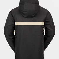 Longo Pullover Winter Jacket - Black