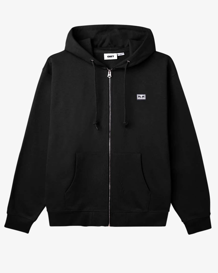 Est Works Eye Zip Hoodie - Black