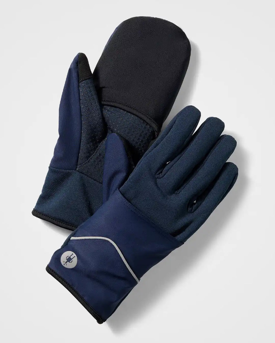 Active Fleece Wind Mitts - Deep Navy