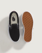 Kids Classic Slip-On Shoes - Black/True White