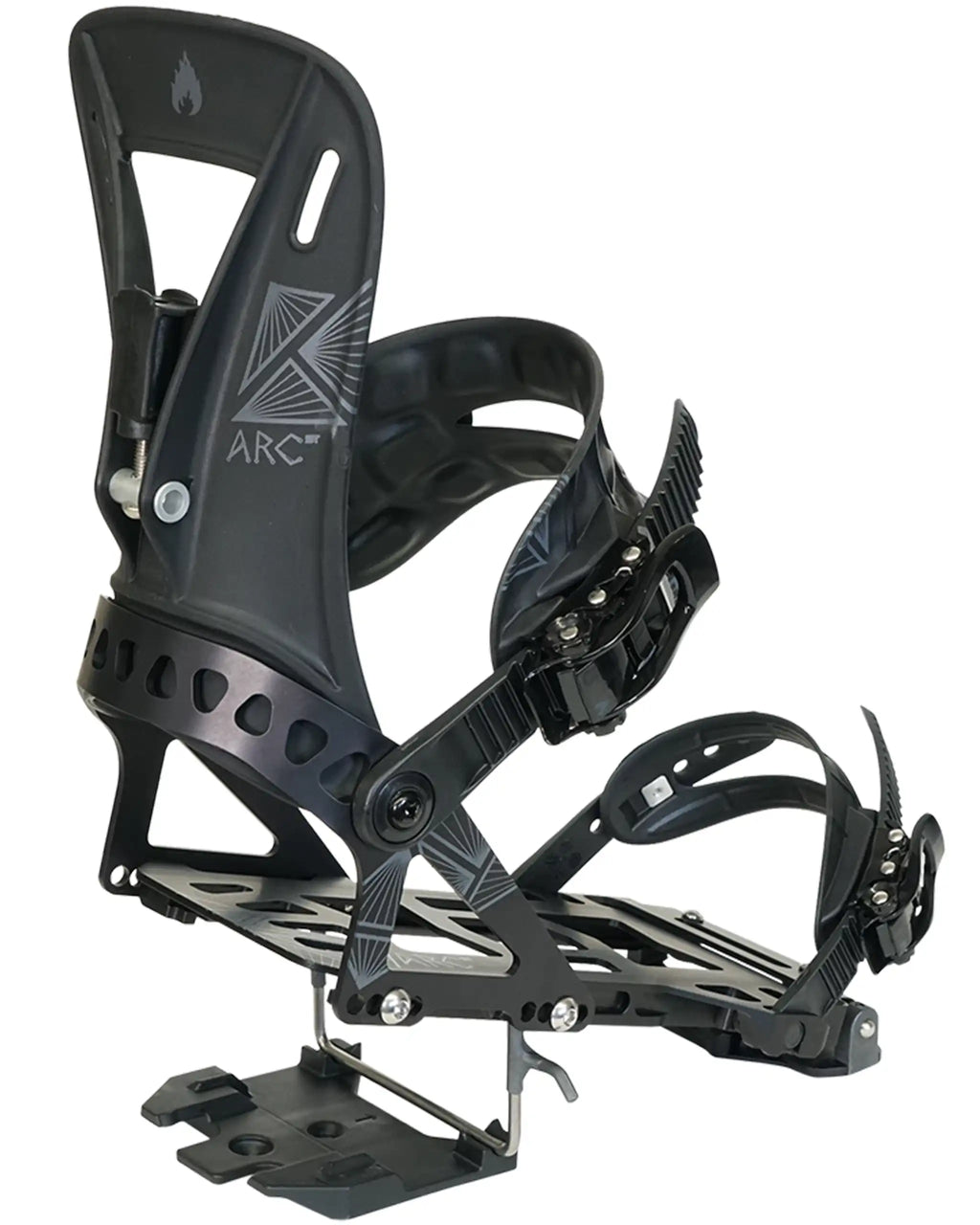Fixation De Snowboard Arc St - Black 2027