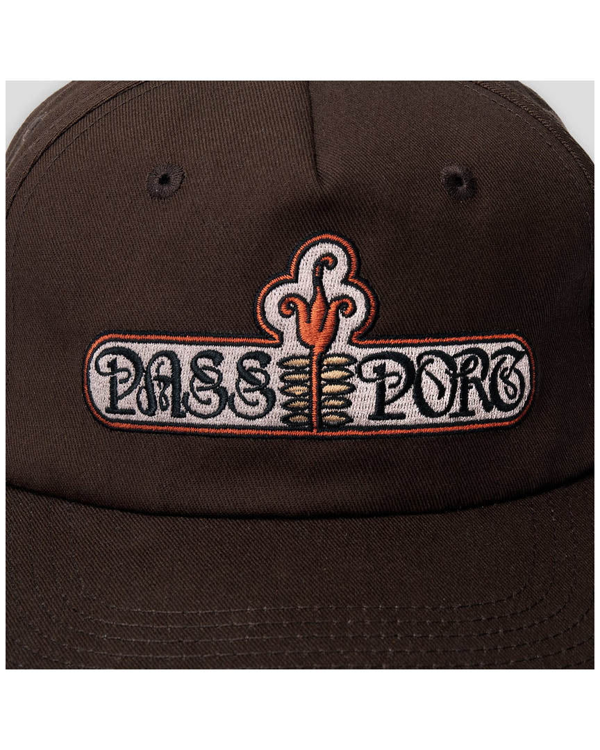 Gardenia Workers Hat - Chocolate