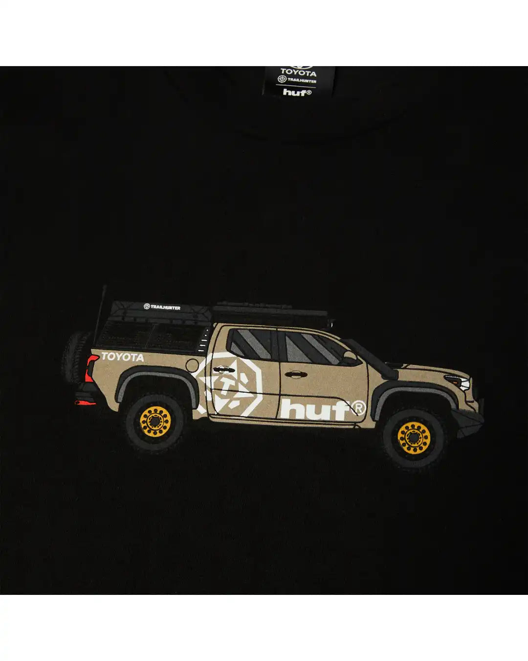 T-Shirt Toyota Th Tacoma - Black