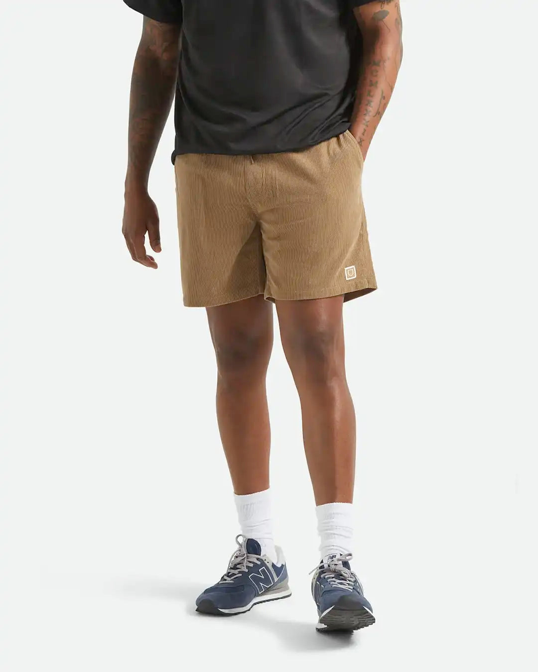 Short Everyday Corduroy - Vintage Khaki