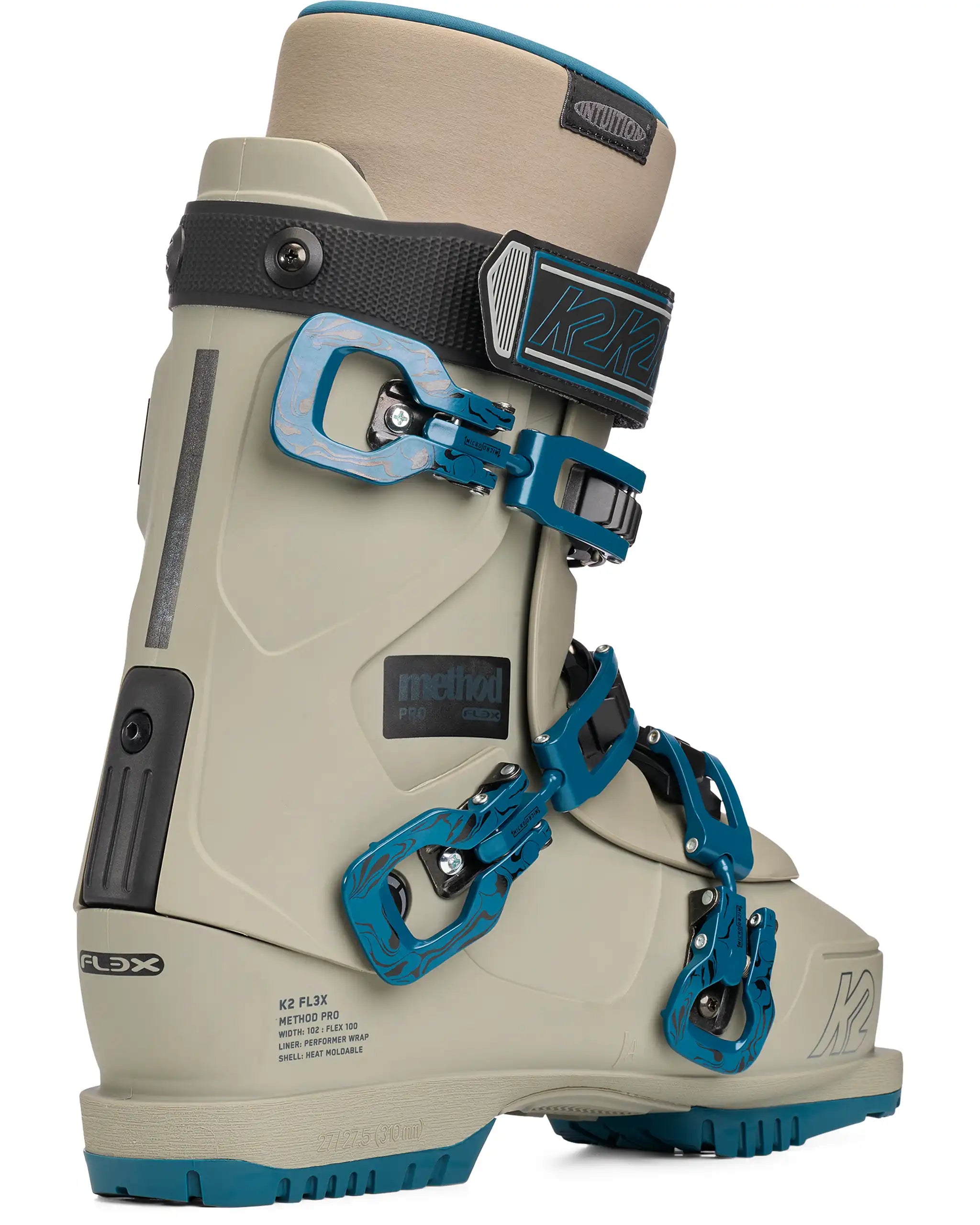 k2 fl3x method pro 2023 ski boots 2027 evo The Method W are Freestyle ski boots for women from K2 K2 FL3X Method Ski Boots