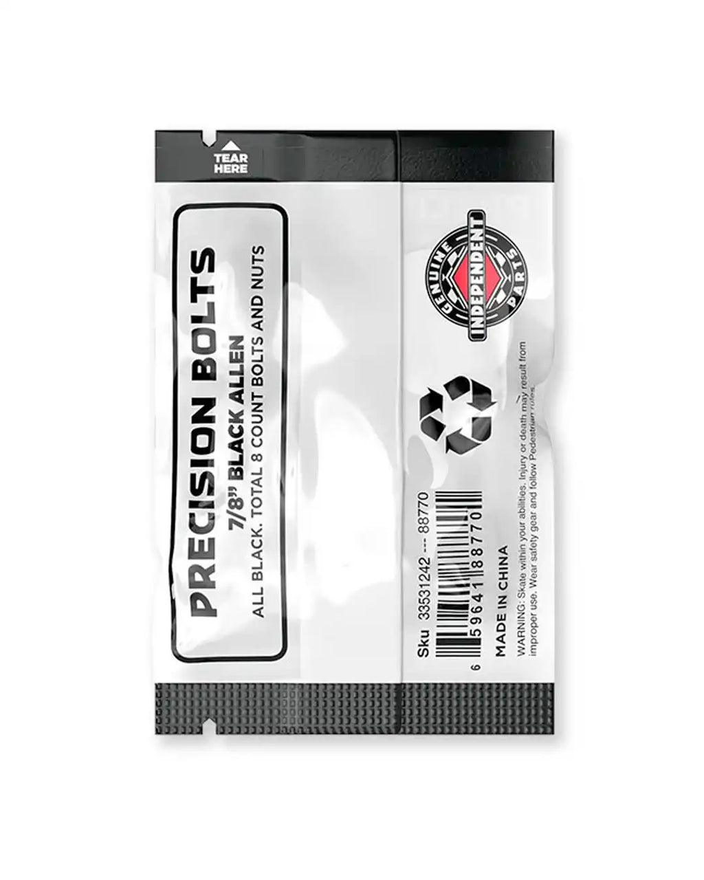 Allen Genuine Skateboard Hardware - Black