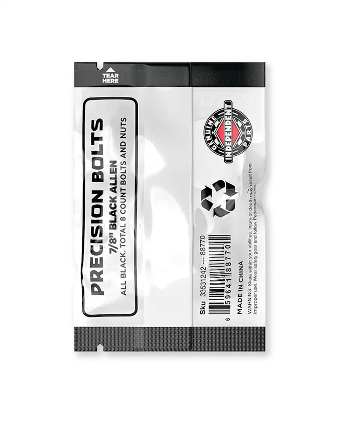 Allen Genuine Skateboard Hardware - Black