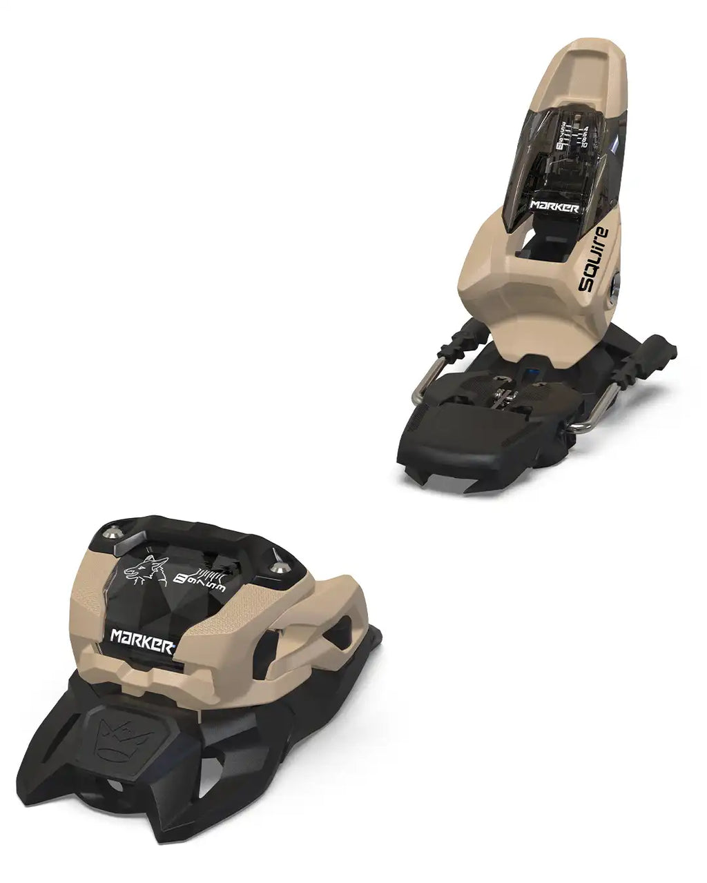 Fixation de ski Squire 11 Id - Black/Tan 2025