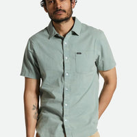 Chemise Charter Sol Wash S/S - Chinois Green