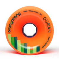 Roues de longboard Durian - Orange