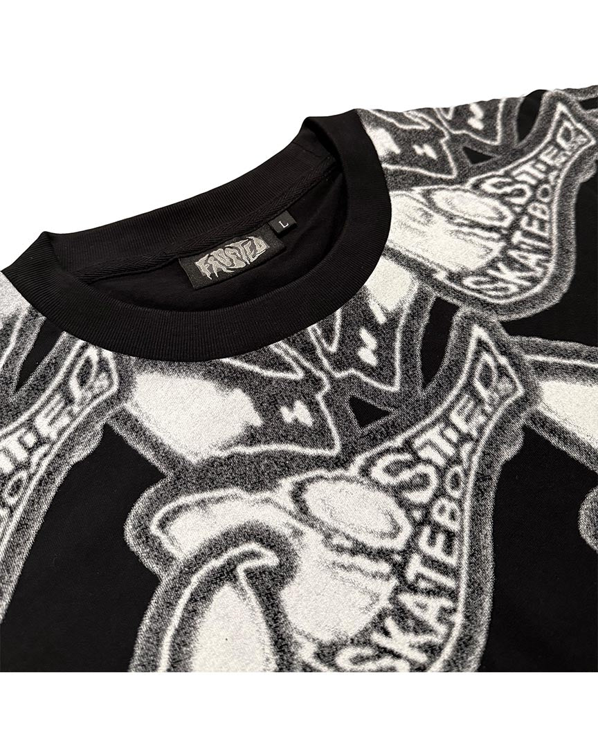 Smile All Over T-Shirt - Black