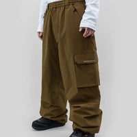 Park Cargo Snow Pants - Olive