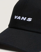 Kids Check Side Curved Bill Hat - Black