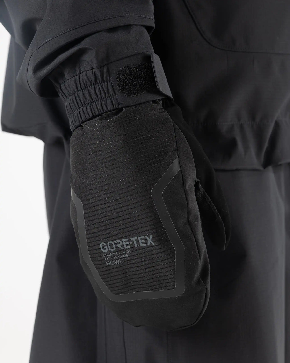 HOWL Helm Gore-Tex Mitt - Black Gloves and Mitts – view 2