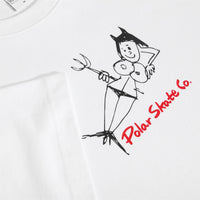 T-Shirt Devil Woman - White
