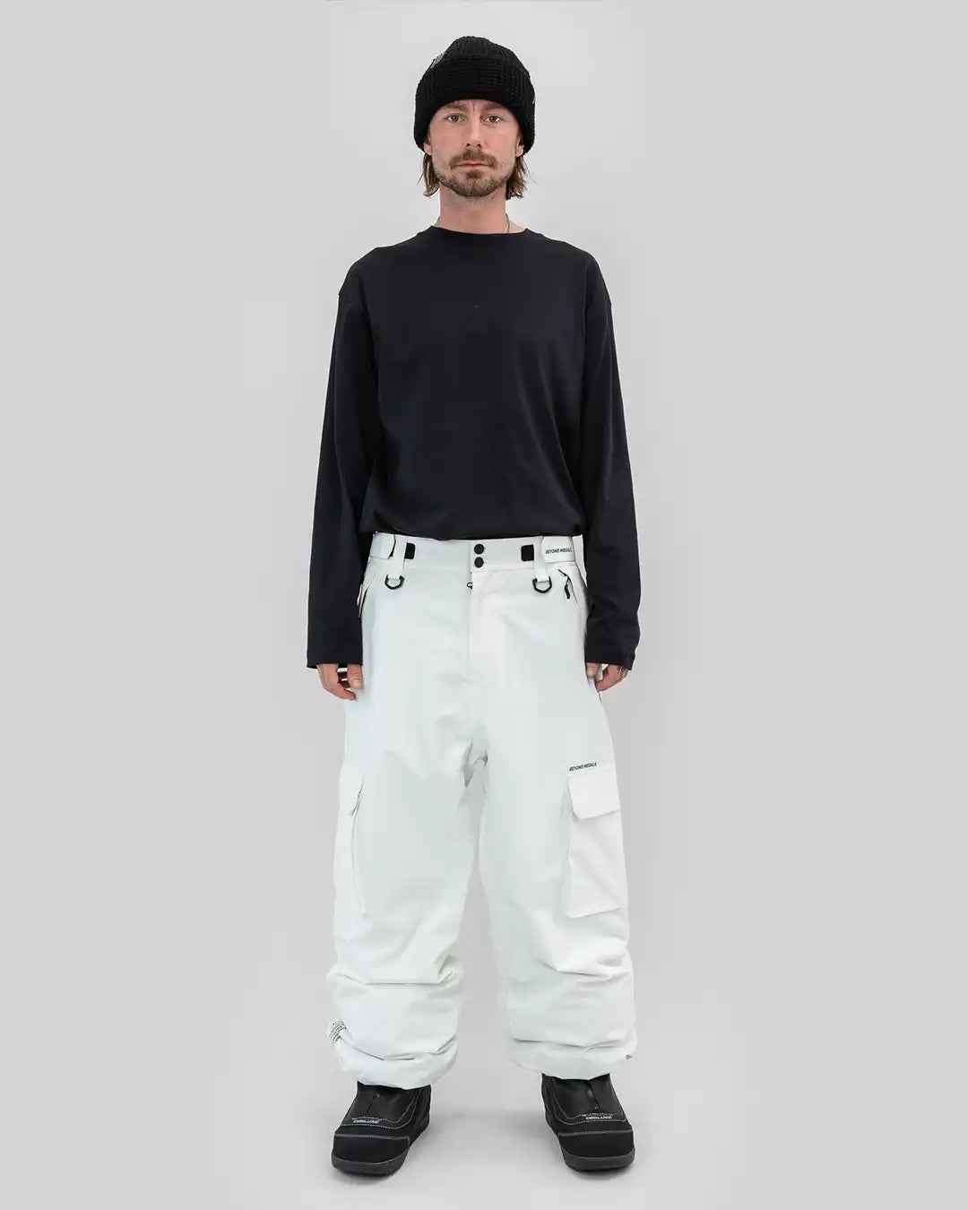 Cargo 2L Snow Pants - White