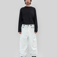 Cargo 2L Snow Pants - White