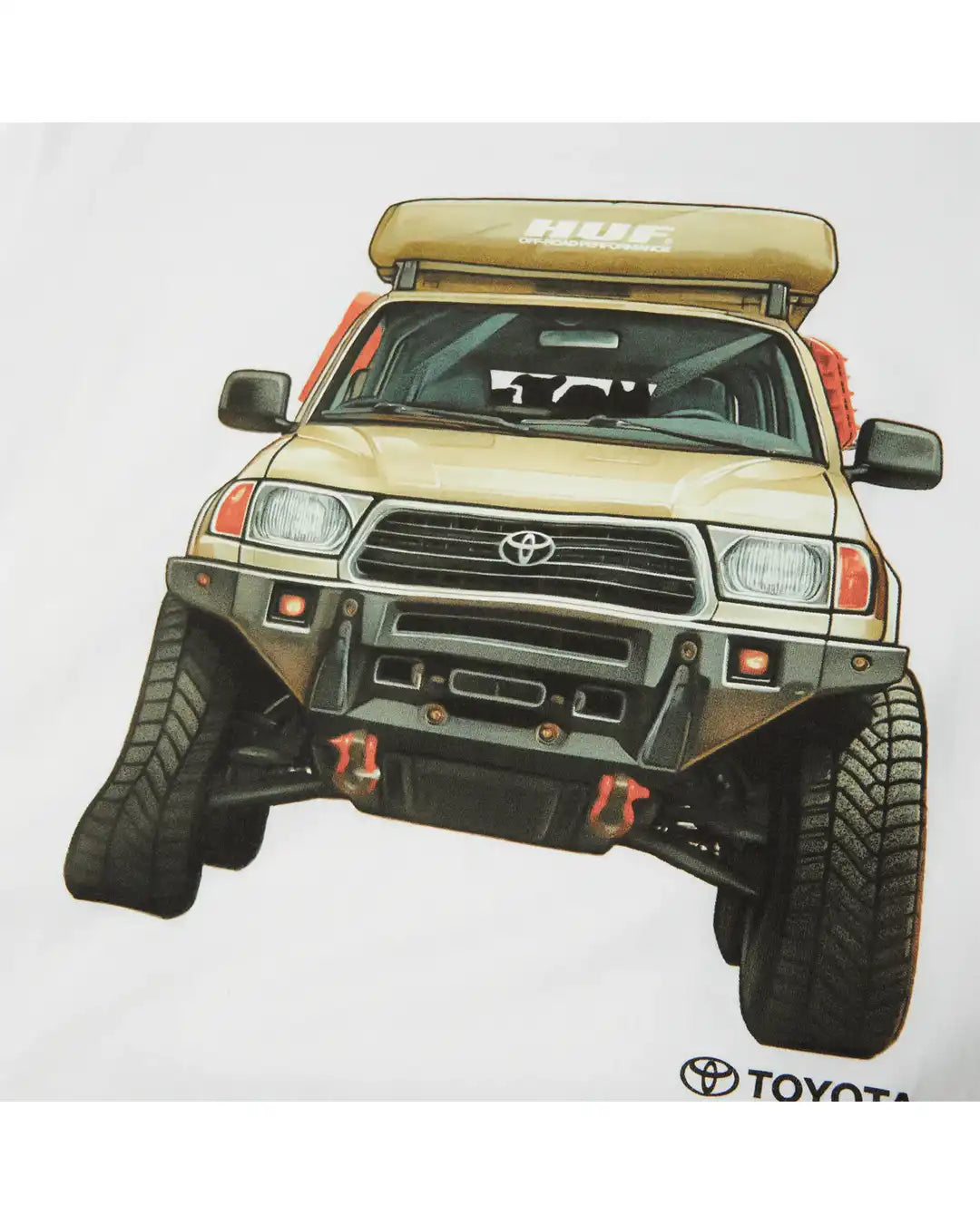T-Shirt Toyota Th 4 Runner - White