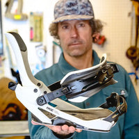 Mercury Fase Snowboard Bindings - Cloud White 2026