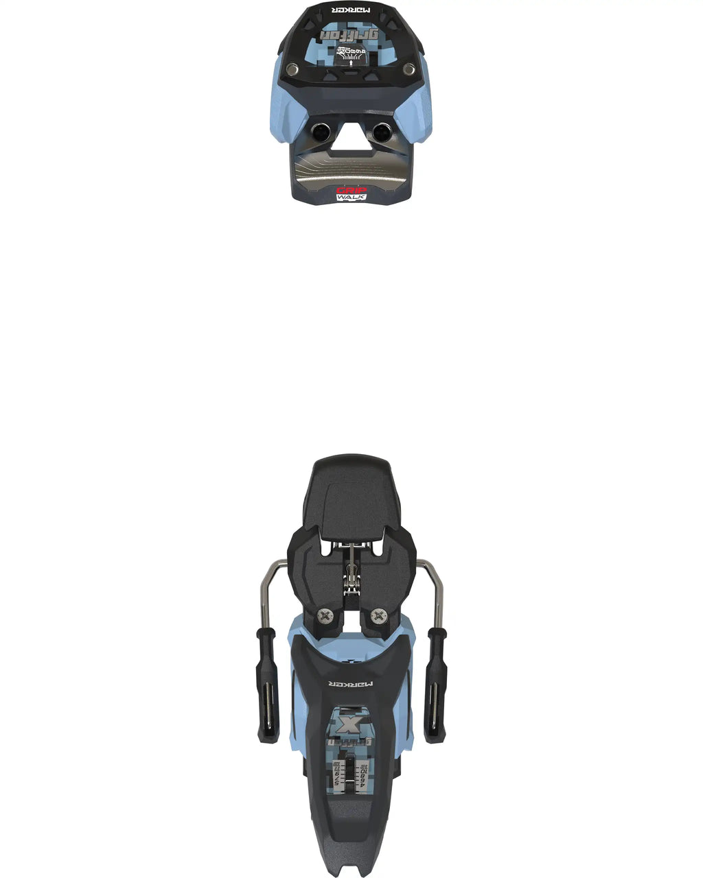 Griffon X 13 Ski Bindings - Graphite/Light Blue 2027