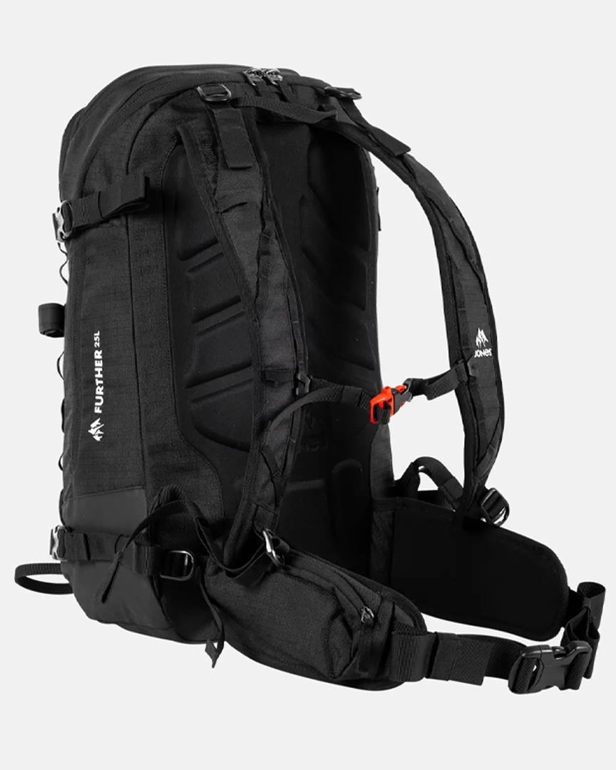 Sac à dos Further 25L - Stealth Black par JONES – vue 3