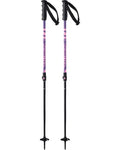 Steep Vario Jr Ski Poles - Pink/Pansy