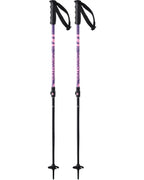 SALOMON Steep Vario Jr Ski Poles - Pink/Pansy