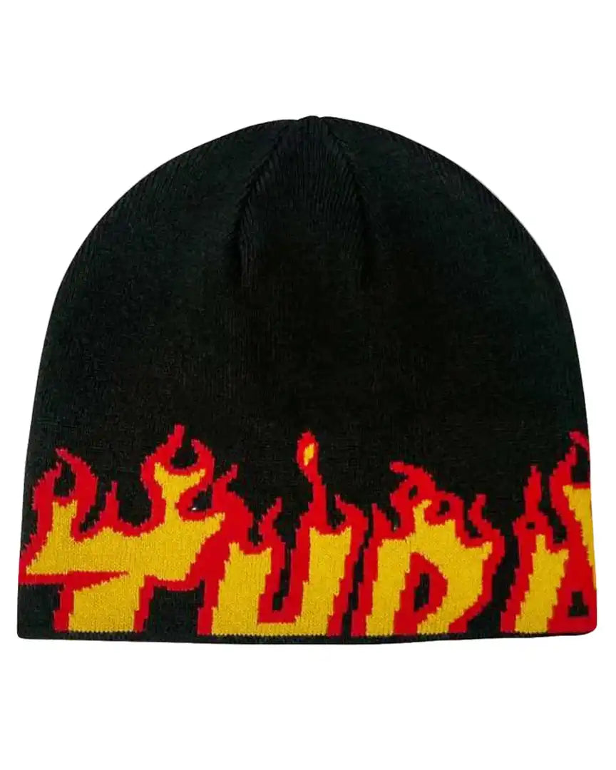 Tuque Flame Skully - Black