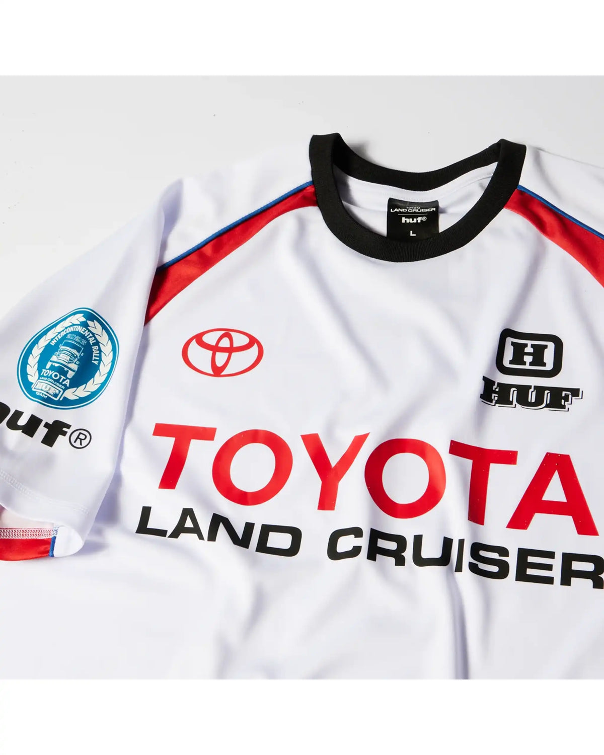 HUF X Toyota Land Cruiser Rally Jersey - White T-Shirt – view 3
