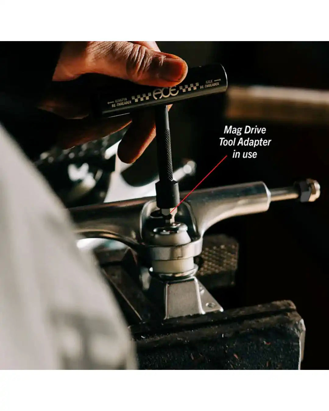 Inverted Tool Magnetic adaptor Keychain