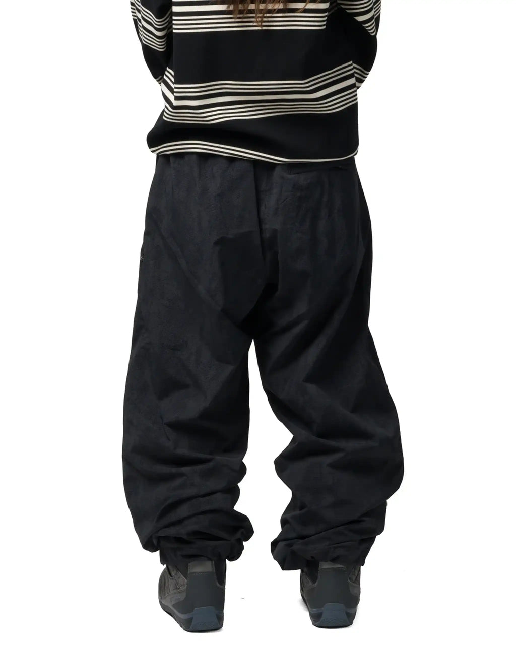 SOUVENIR Parachute - Blotch Print Snow Pants - Black – view 5