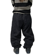 SOUVENIR Parachute - Blotch Print Snow Pants - Black – view 5