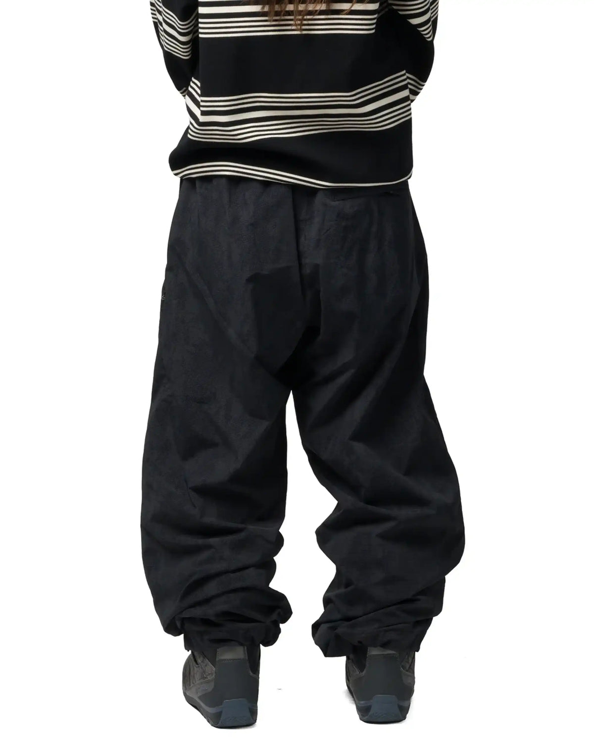 SOUVENIR Parachute - Blotch Print Snow Pants - Black – view 5