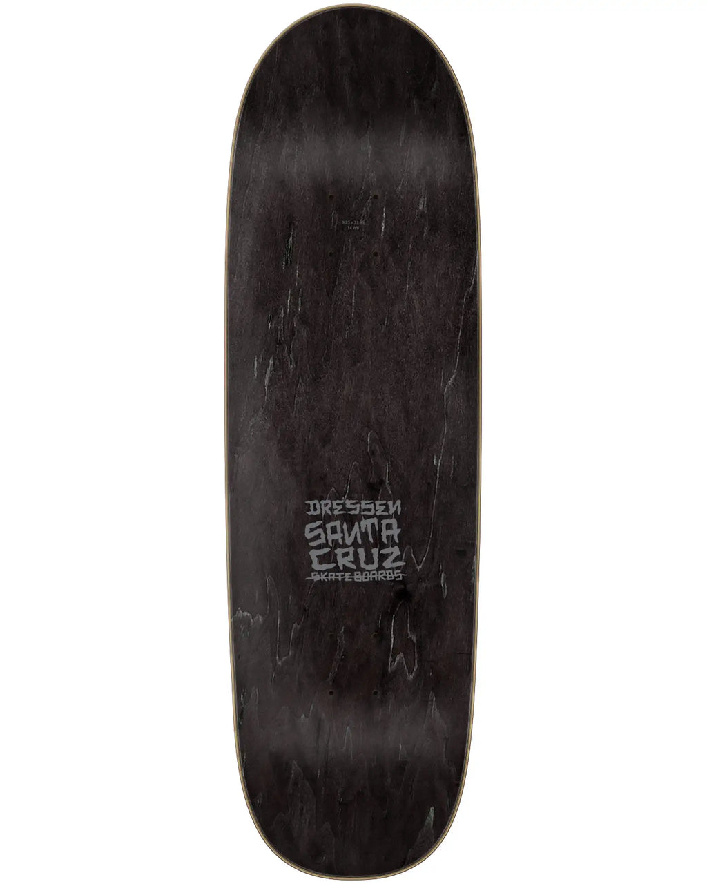 SANTA CRUZ Pro Shaped Dressen Skull Cruiser Deck – view 3