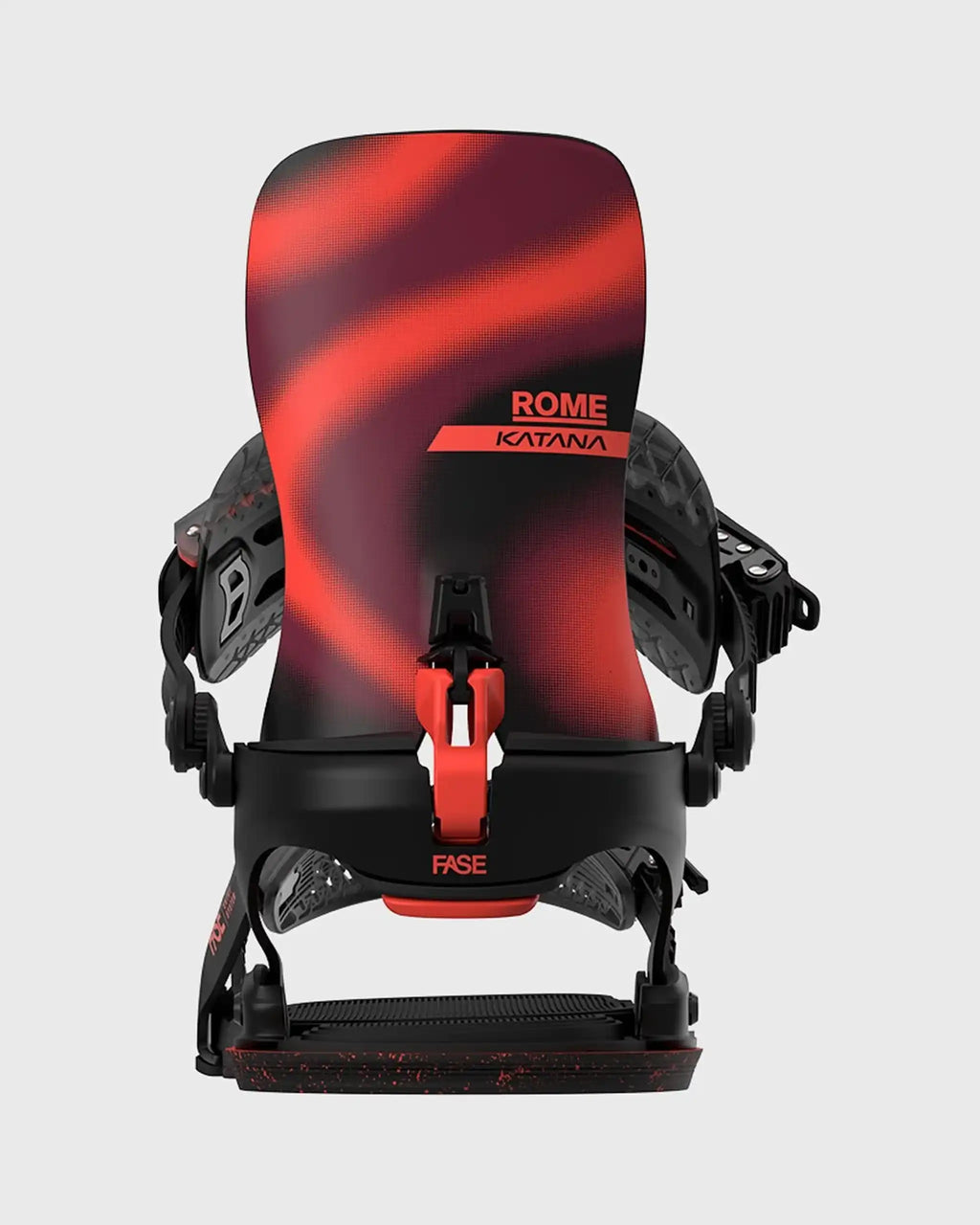 Fixation De Snowboard Women'S Katana Aw Fase - Deep Red par ROME – vue 4