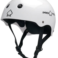 Classic Skate Helmet - Gloss White