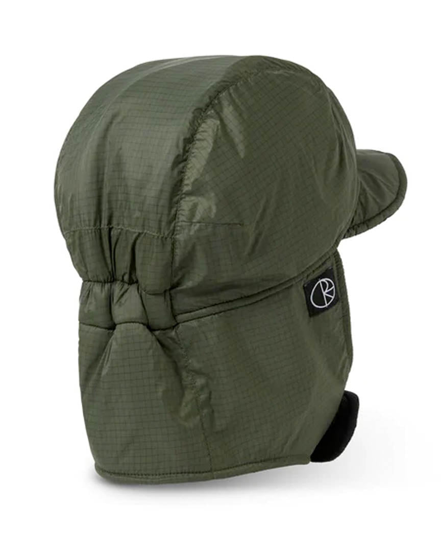 Luke Flap Cap Ripstop - Grey Green