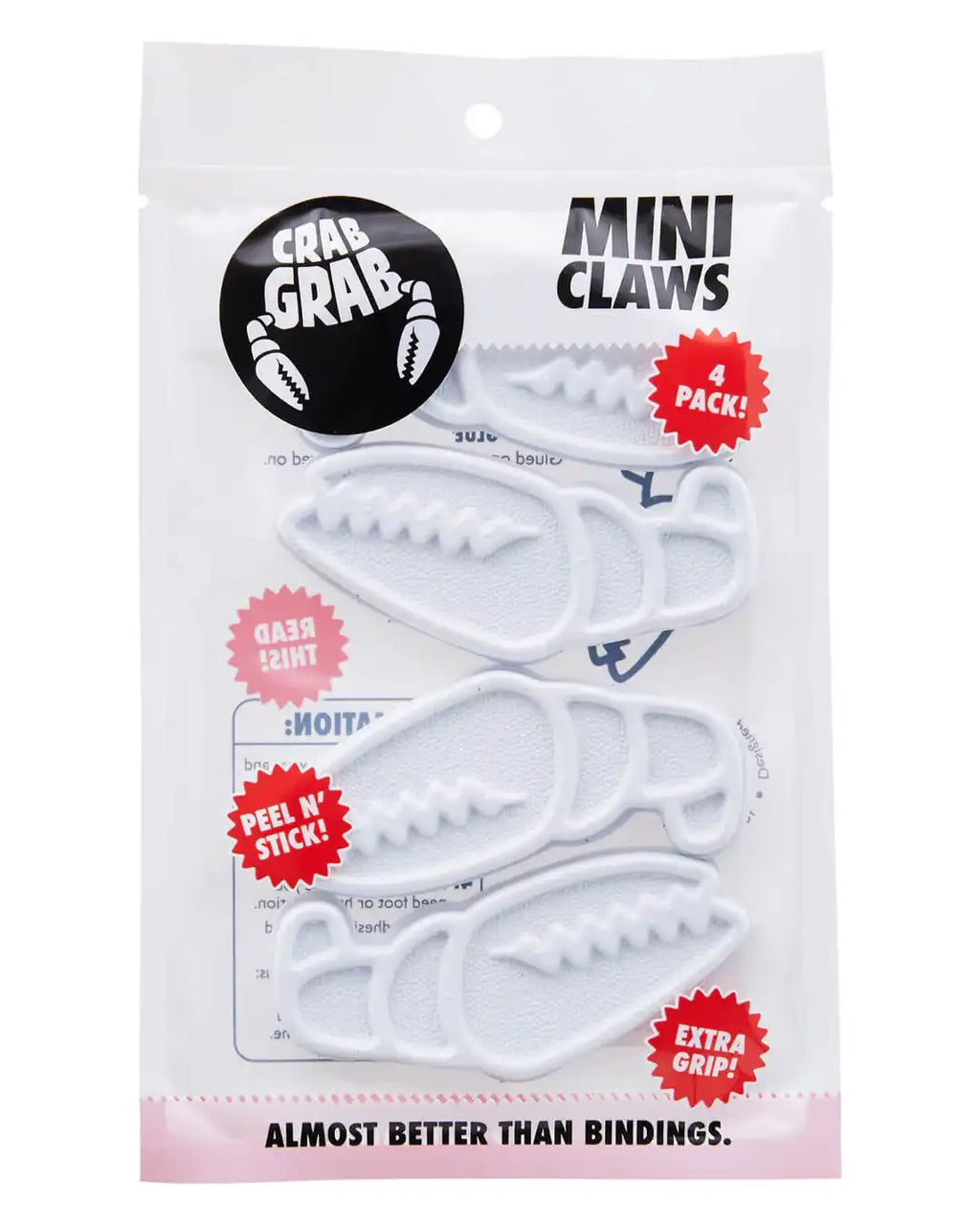 CRAB GRAB Mini Claws Snow Traction Pad - White – view 3
