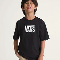T-Shirt Kids Strech Logo - Black