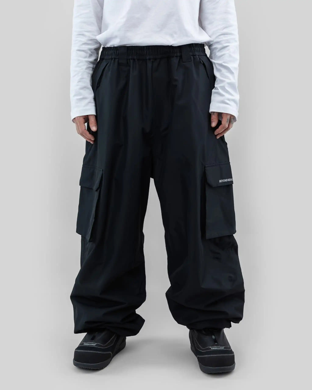 Pantalon de neige Pantalon Neige Park Cargo 2L - Grey par BEYOND MEDALS – vue 3