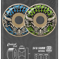 Team Demon Redux F4 99 Conical Full Skateboard Wheels
