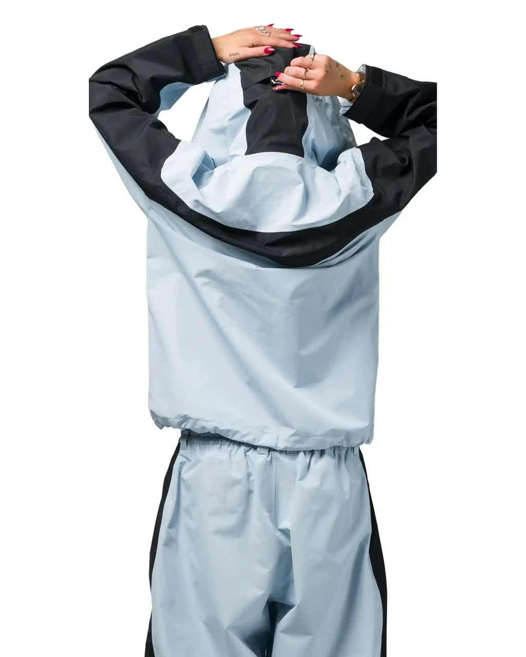 Manteau Neige 2.5 Ply Jacket - Blue par SOUVENIR – vue 4