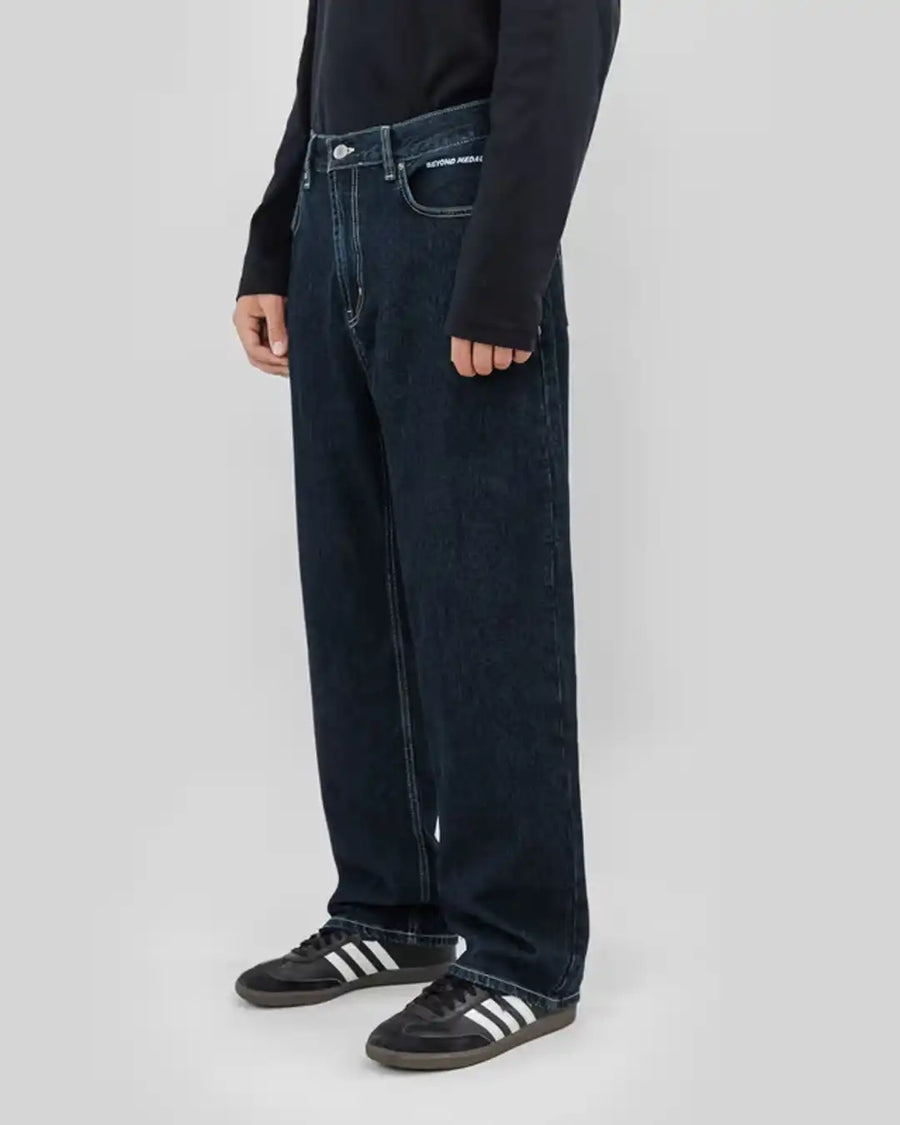 Loose Jeans - Dark Blue