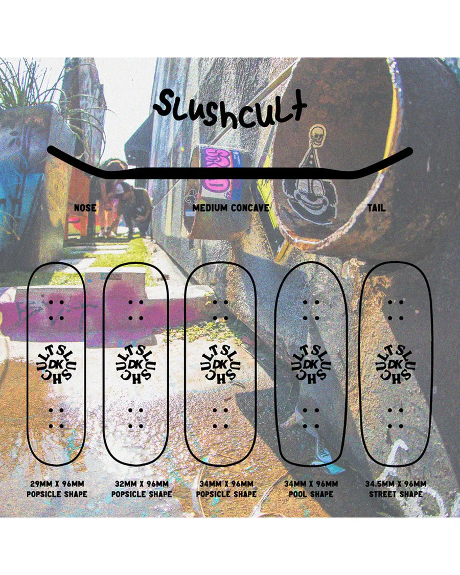Fingerboard Deck 34mm - Warped