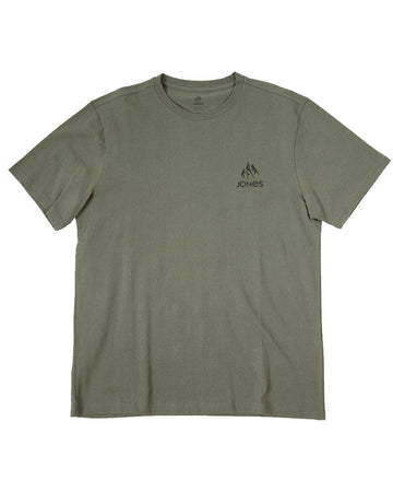 T-shirt Truckee Back Print Ss - Pine Green