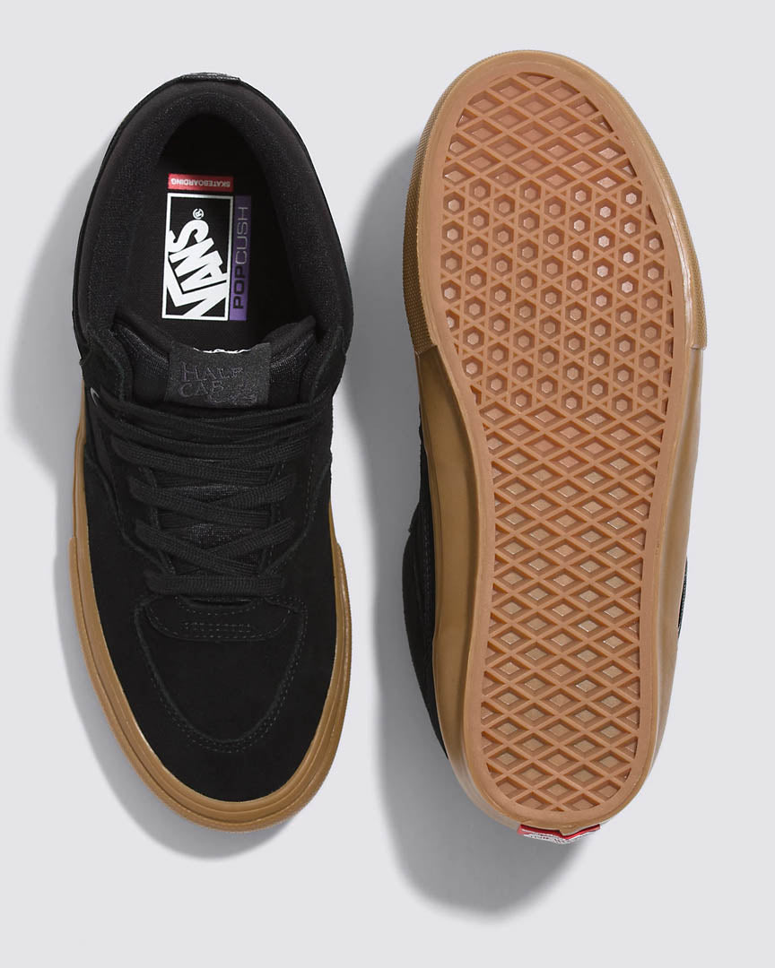 Souliers Skate Half Cab - Black/Gum